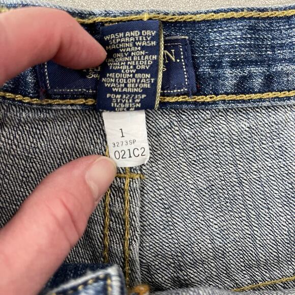 U.S. Polo Association Men's Carpenter Denim Shorts Sz 42 Long Hiking Camping - Picture 12 of 16